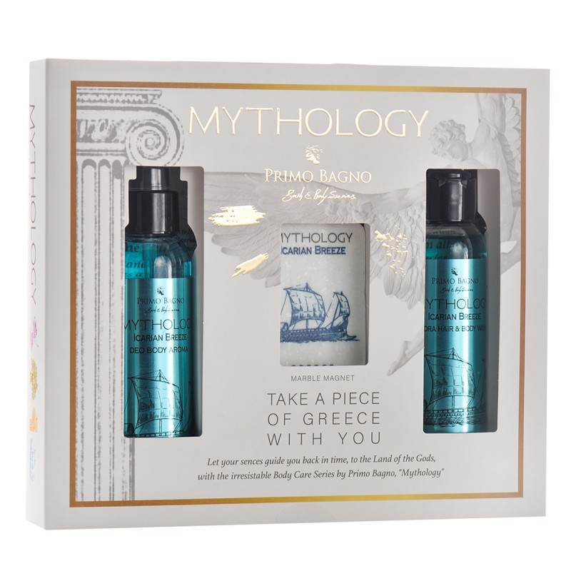 Icarus Set With Body Deo Aroma 100ml + Hydra Hair & Body Wash 100ml + Marble Magnet Ship Σετ Δώρου
