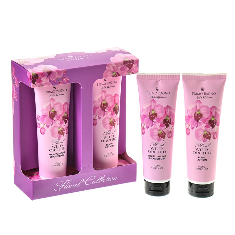 Beauty Box 2pcs Black Orchid Shower Gel 150ml & Body Lotion 150ml Σετ Δώρου