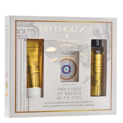Delphy Mysteries Set With Ambrosia Hand Cream 75ml + Hydra Hair & Body Wash 100m l+ Marble Magnet Eye