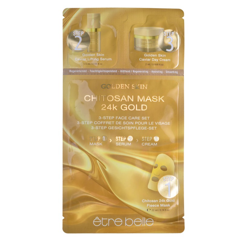 χονδρική προϊόντων περιποίησης προσώπου - Golden Skin Maske - 5er Set 1Pcs Μάσκες Ομορφιάς Περιποίηση Προσώπου