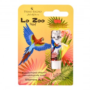 χονδρική προϊόντων παιδικής φροντίδας - Lo Zoo Parrot Raspberry Lip Balm 4.5g Παιδική Φροντίδα